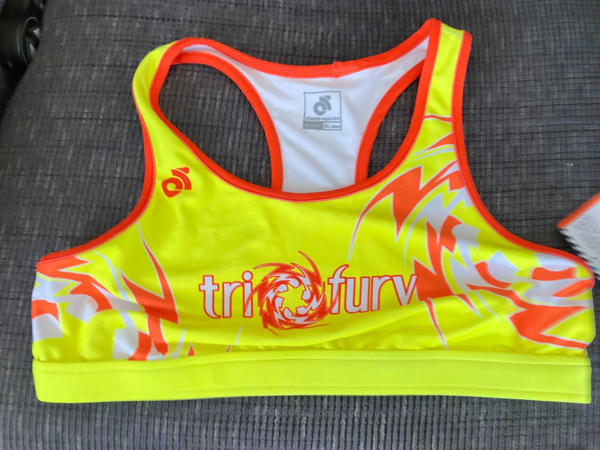 Hi Viz Sports Bra - Womens