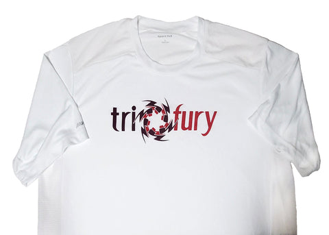 Men's White Tech Tshirt
